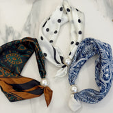 Foulard con chiusura calamita