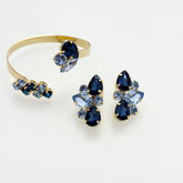 Completo blu notte e celeste