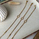 Bracciale nodo schiacciato