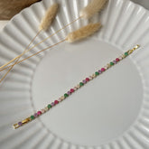 Bracciale flowers multicolor