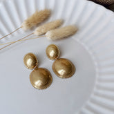 Orecchini pendenti satinati