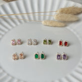 Orecchini mini ottagoni