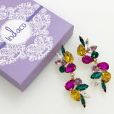 Orecchini long needles