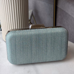 Clutch verde acqua