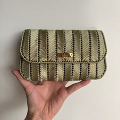 Mini bag indaco raso