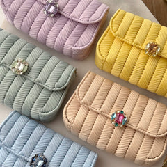Mini bag indaco