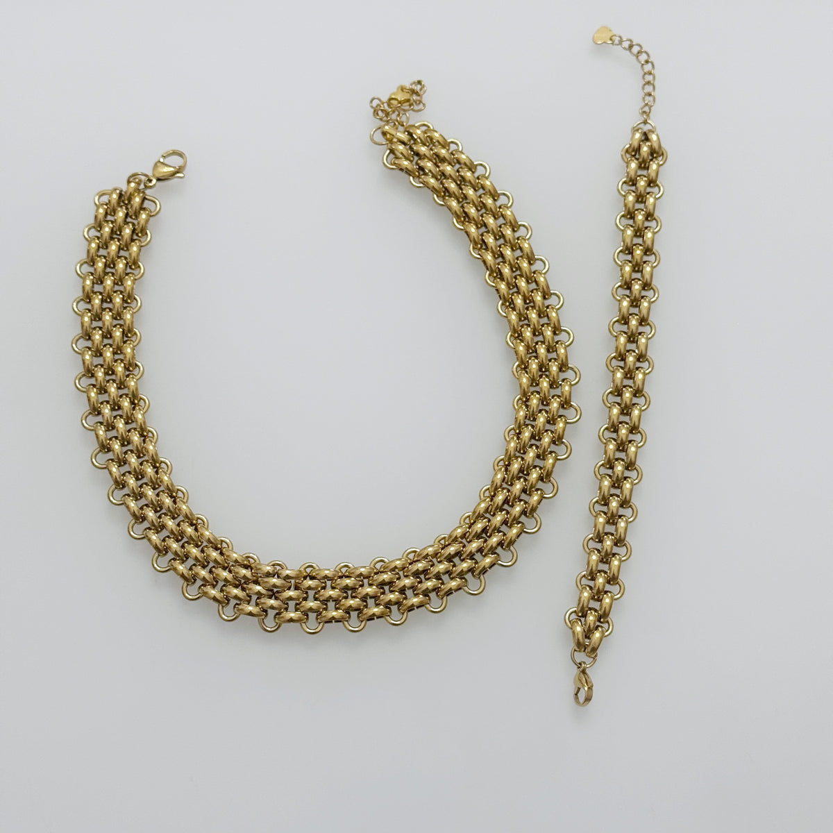 Collana e bracciale
