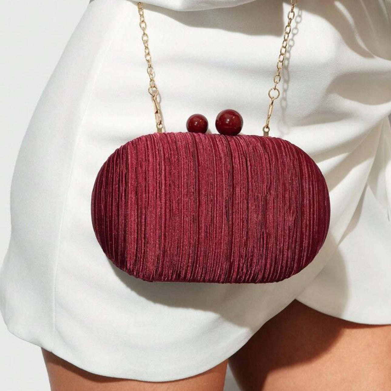 Clutch Bordeaux