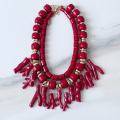 Collana corallo
