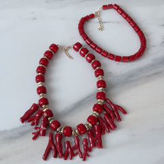 Collana corallo
