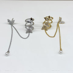 Ear cuff butterfly