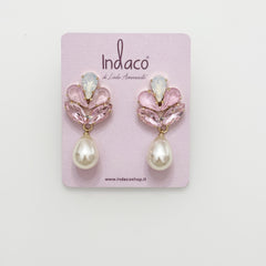 Orecchini Rosa Lumière