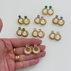 Mini vintage hoops