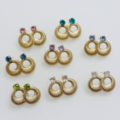 Mini vintage hoops