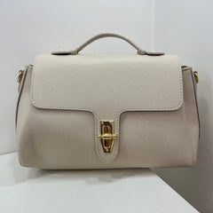 Borsa lucchetto vera pelle