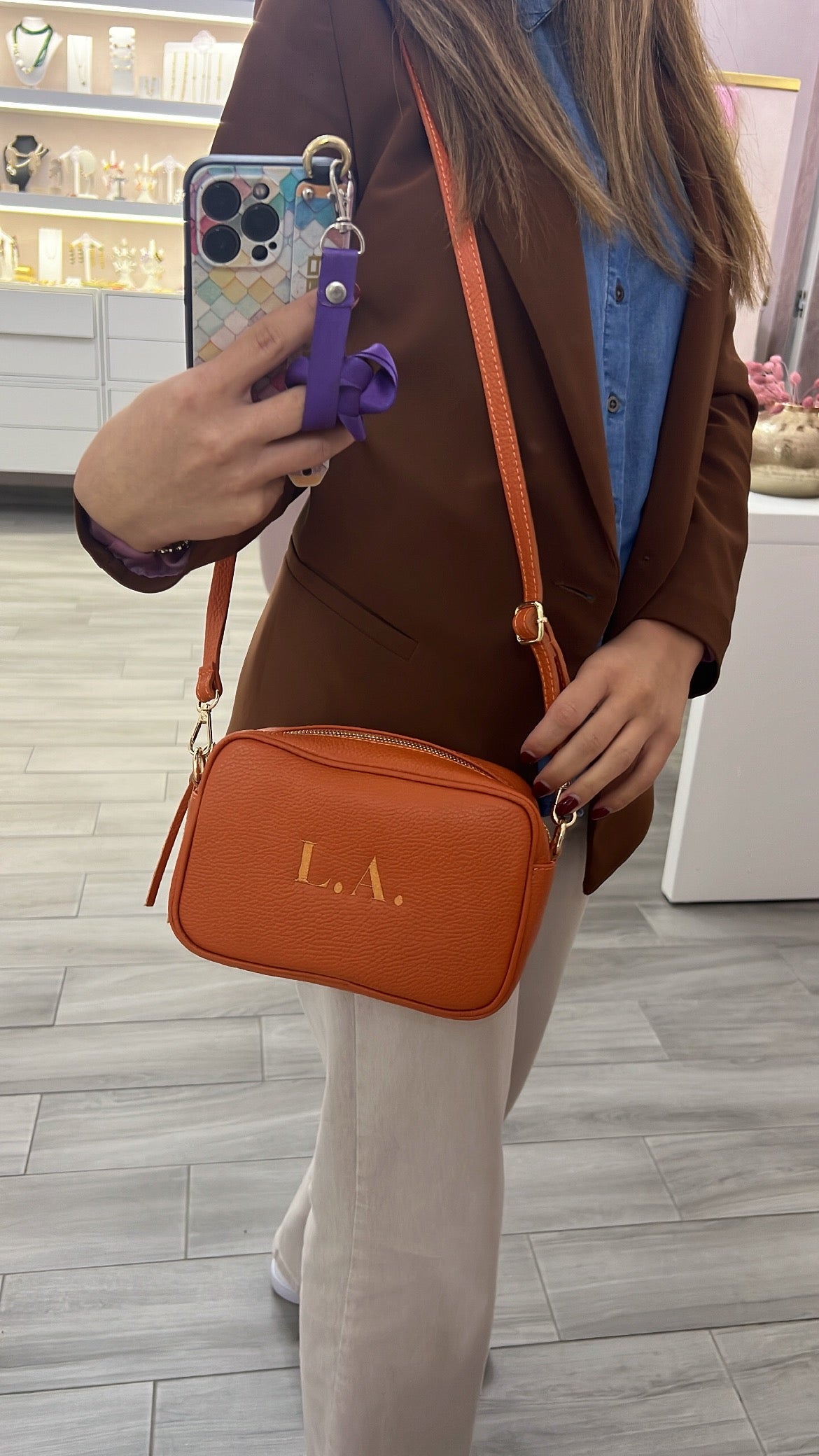 Borsa tracolla personalizzabile – Indaco Shop